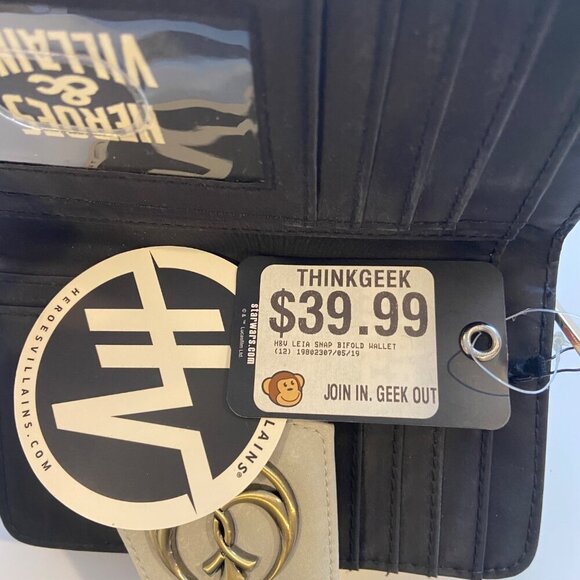 Star Wars Heroes & Villains Womens Faux Leather Wallet With Card Slots & Co - Picture 8 of 11